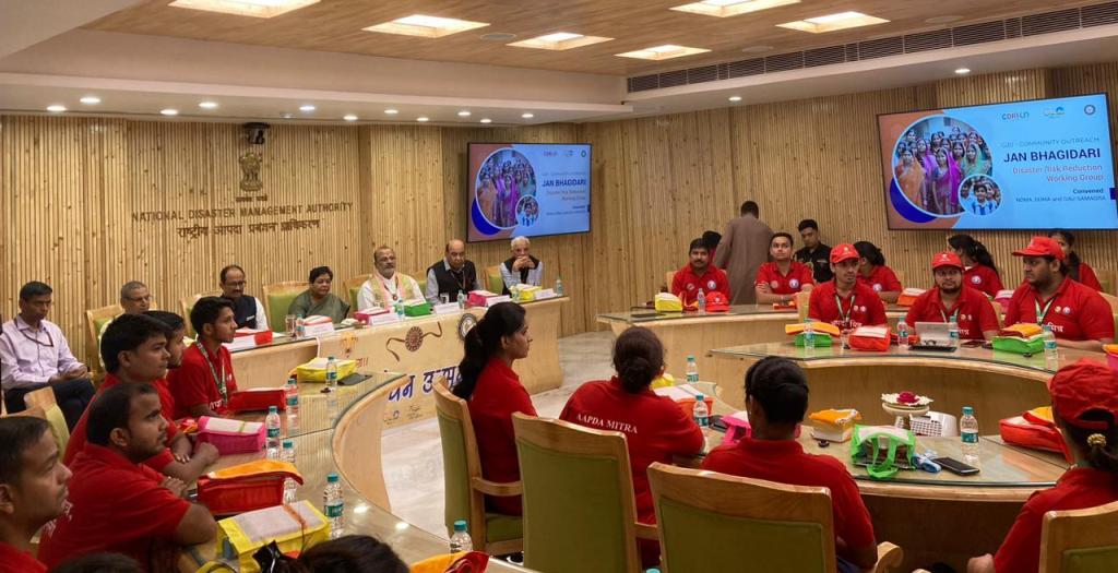 NDMA and Gau Samagra honor 'Aapda Mitras' through Raksha Bandhan Abhiyan